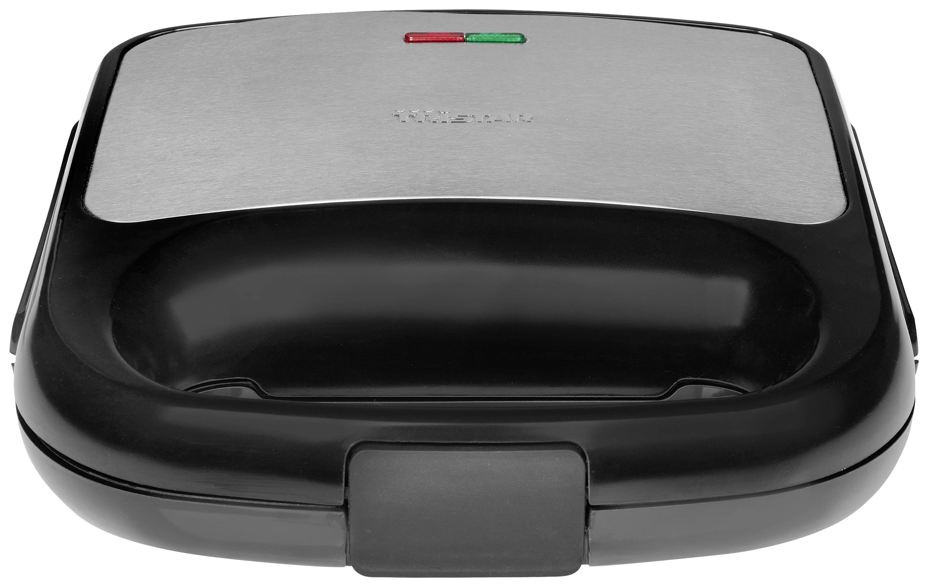 Tristar SA-3071 Sandwichmaker Antihaftbeschichtung, Kontrollleuchte, klappbar Schwarz