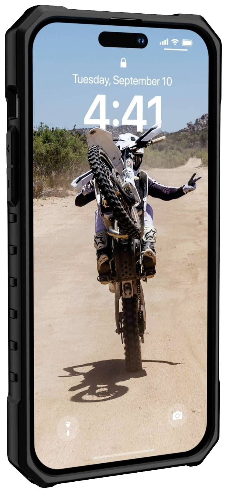 Urban Armor Gear Pathfinder MagSafe Case Apple iPhone 14 Pro Max Schwarz MagSafe kompatibel 114055114040