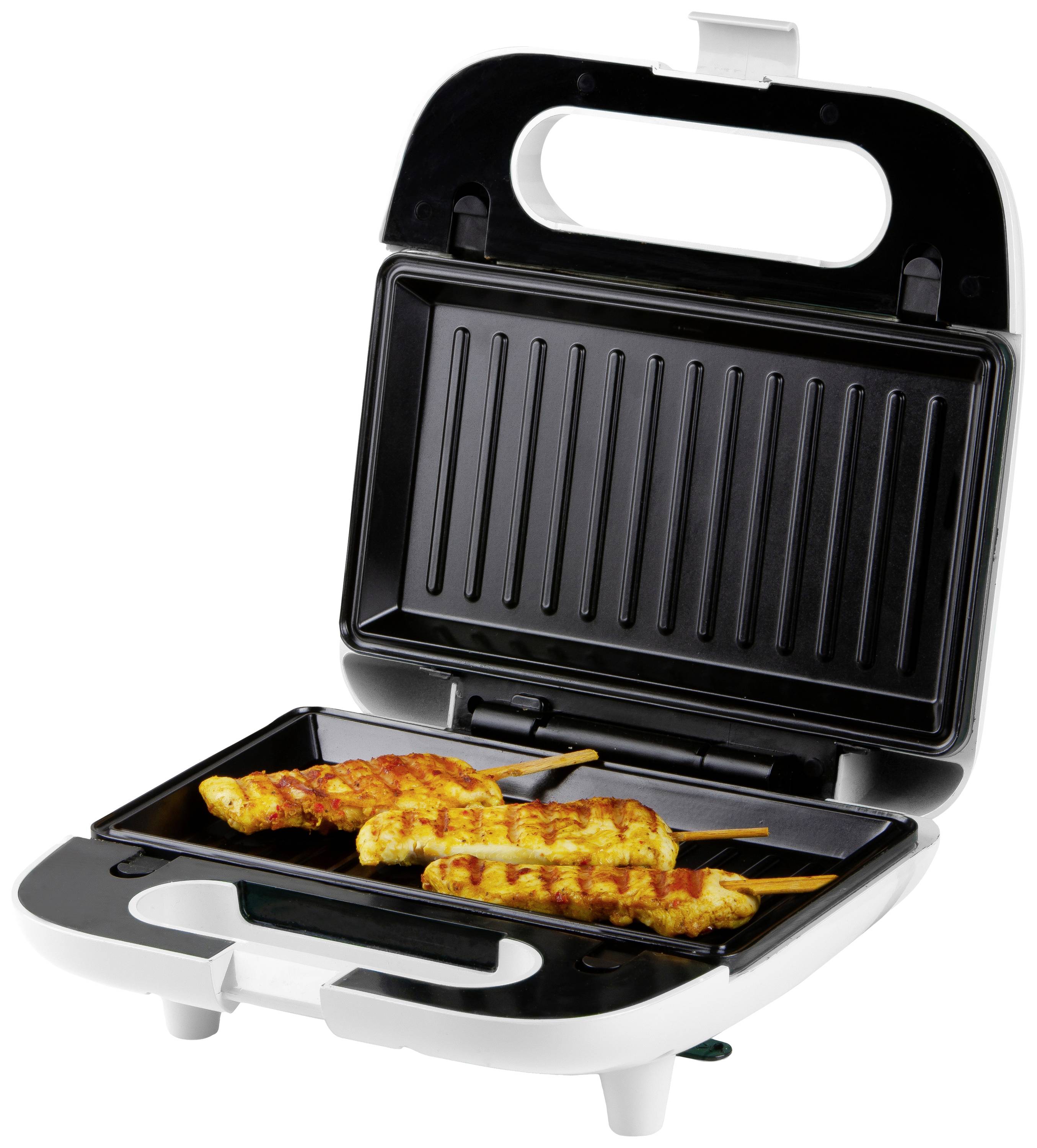 DOMO DO1090C SandwichToaster CoolTouchGehäuse, Antihaftbeschichtung