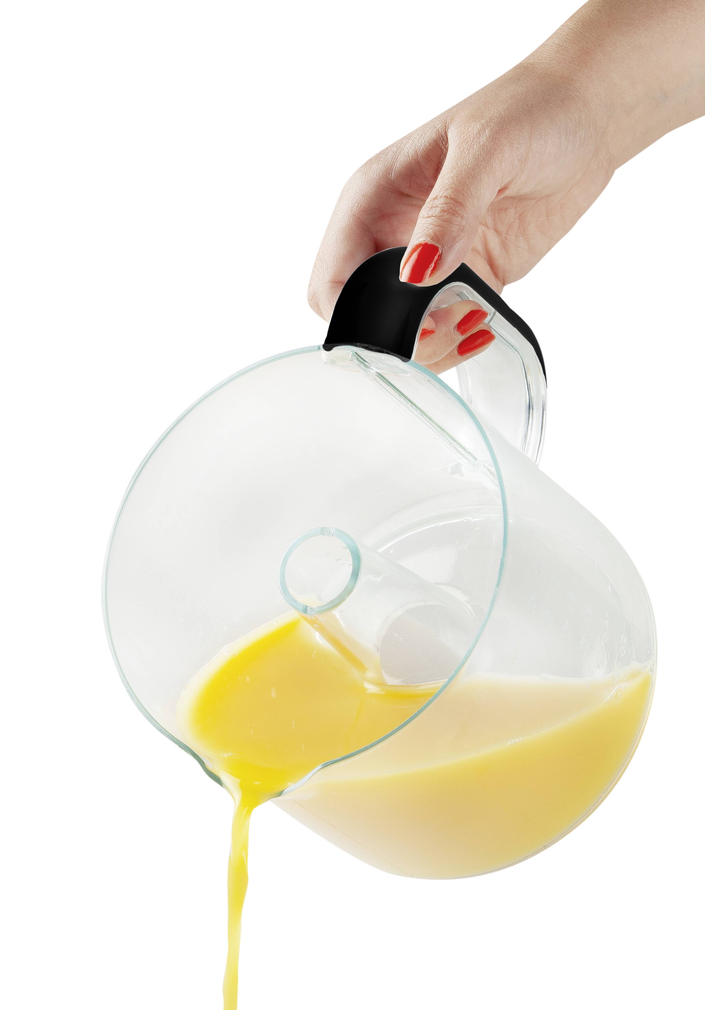 DOMO Zitruspresse DO9235J 40W Schwarz, Silber