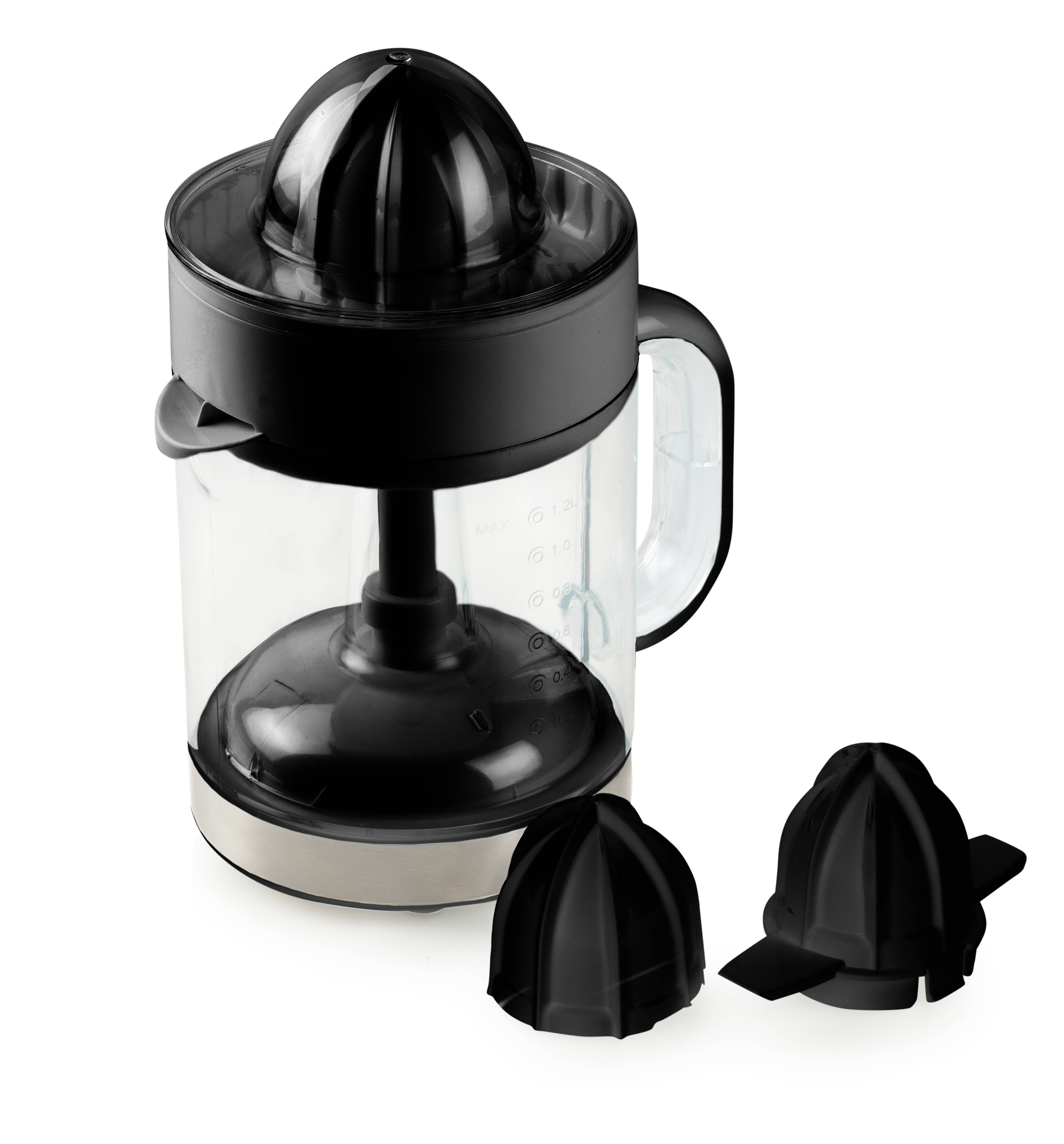 DOMO Zitruspresse DO9235J 40W Schwarz, Silber