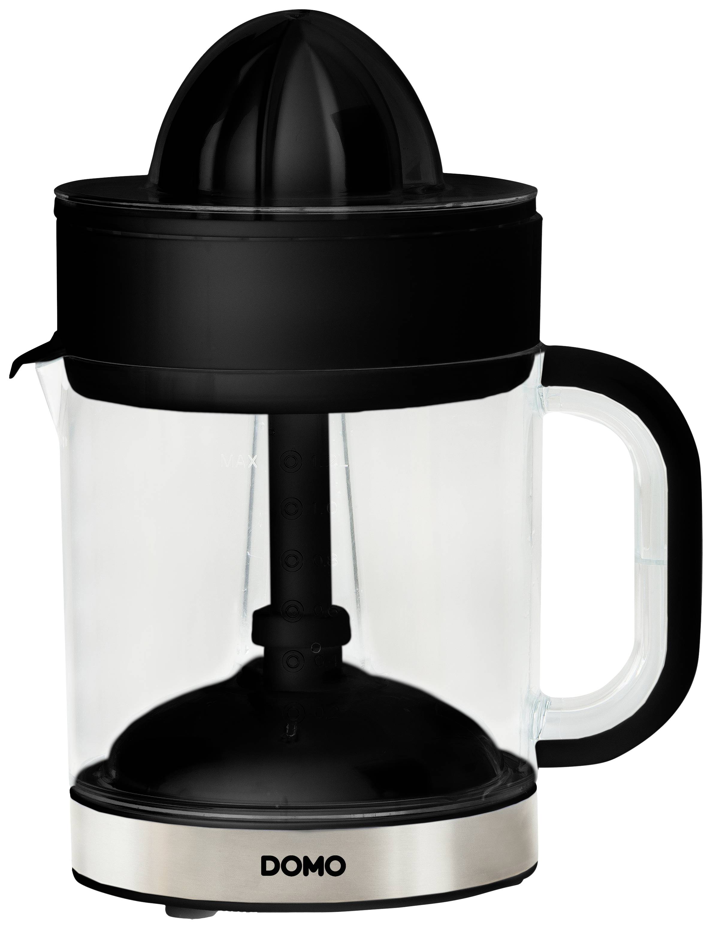 DOMO Zitruspresse DO9235J 40W Schwarz, Silber