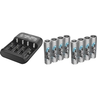 Ansmann Lithium 4 Rundzellen-Ladegerät LiFePO, LiIon, NiCd, NiMH 10340, 10350, 10440, 10500, 10350 Ansmann Lithium 4 Rundzellen-Ladegerät LiFePO, LiIon, NiCd, NiMH 10340, 10350, 10440, 10500, 10350