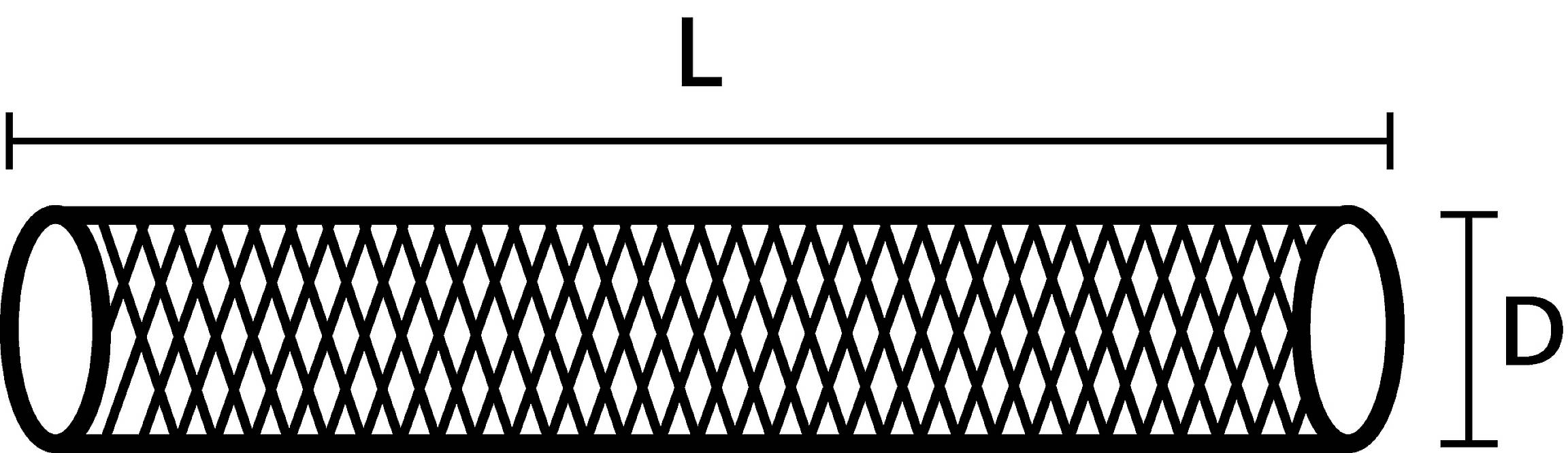 HellermannTyton 170-81005 HEGPETFR10-PET-BK Geflechtschlauch Schwarz Polyester 9 bis 15mm Meterware
