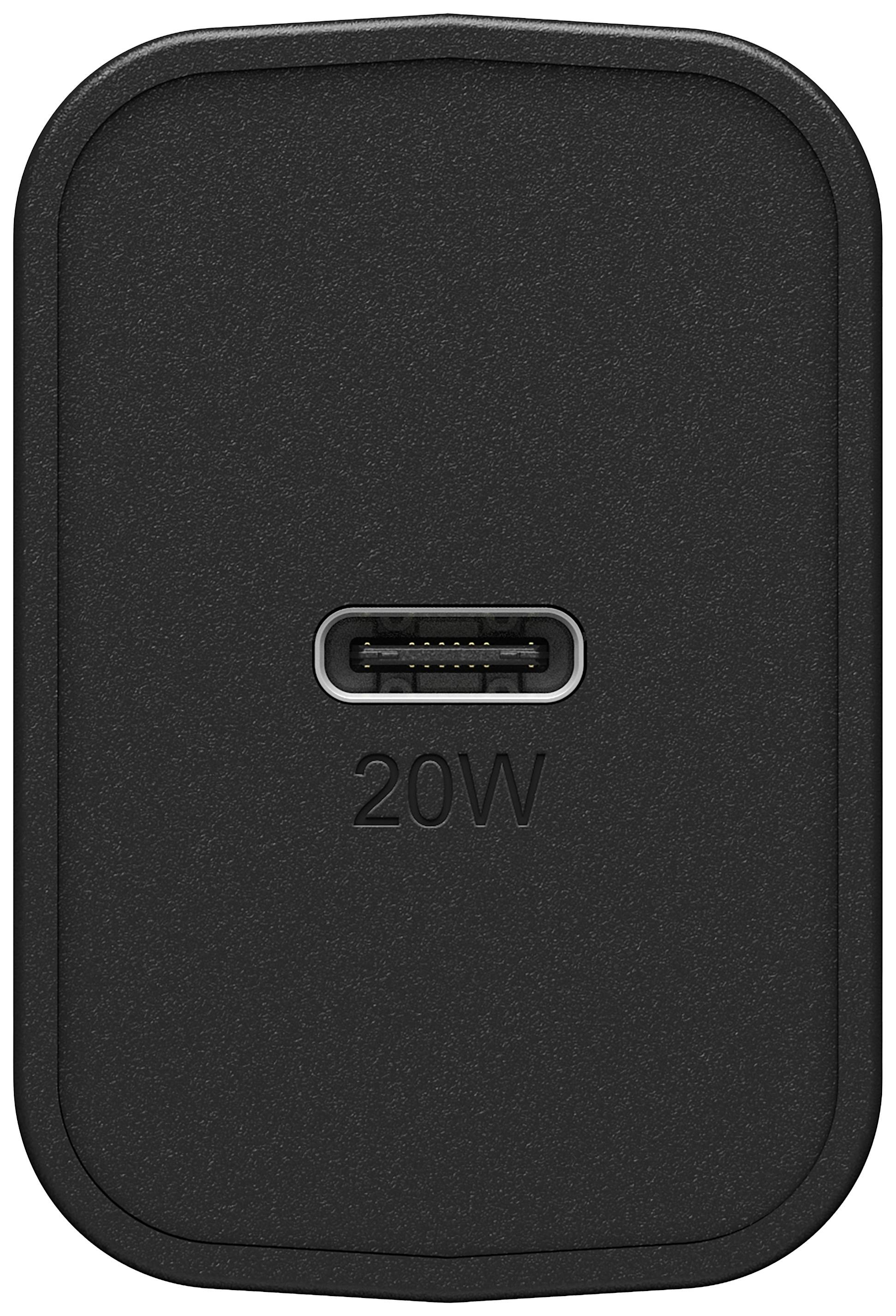 Otterbox Fast Charge Wall Charger (Pro Pack) USB Ladegerät 20W 1x USB-C® USB PD Schwarz Schnellladegerät