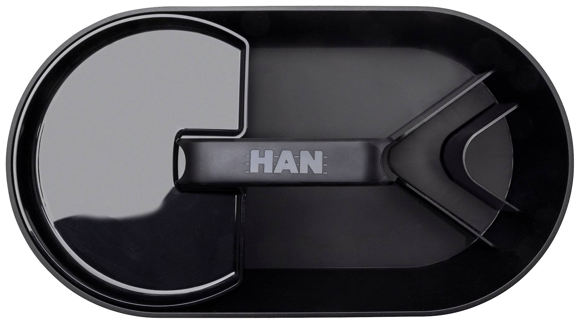 HAN LOFT 1200-13 Tischorganizer Schwarz Anzahl der Fächer: 4