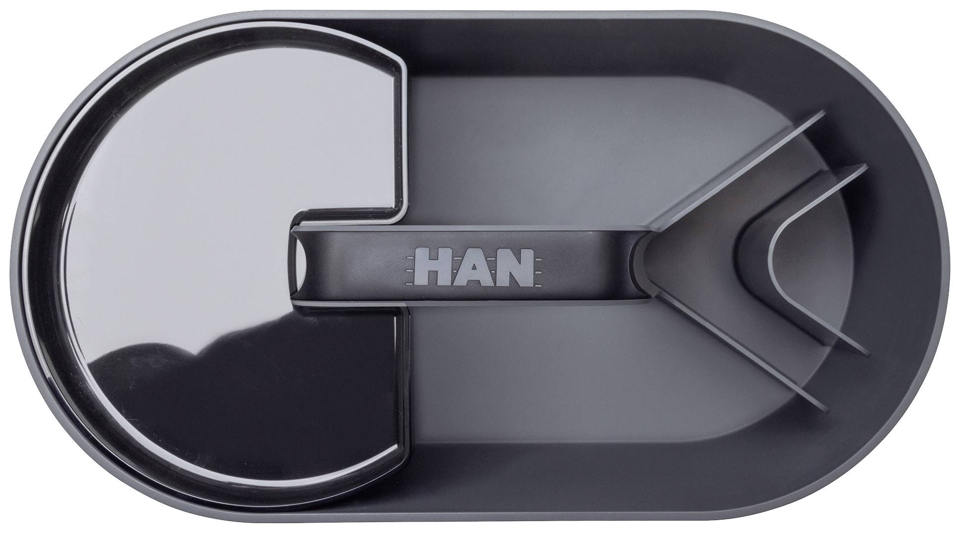 HAN LOFT 1200-19 Tischorganizer Grau Anzahl der Fächer: 4