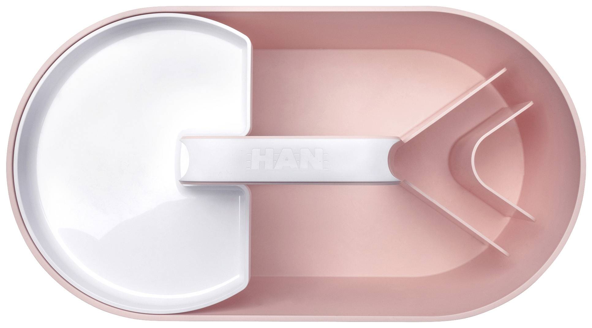 HAN LOFT 1200-86 Tischorganizer Rosa Anzahl der Fächer: 4