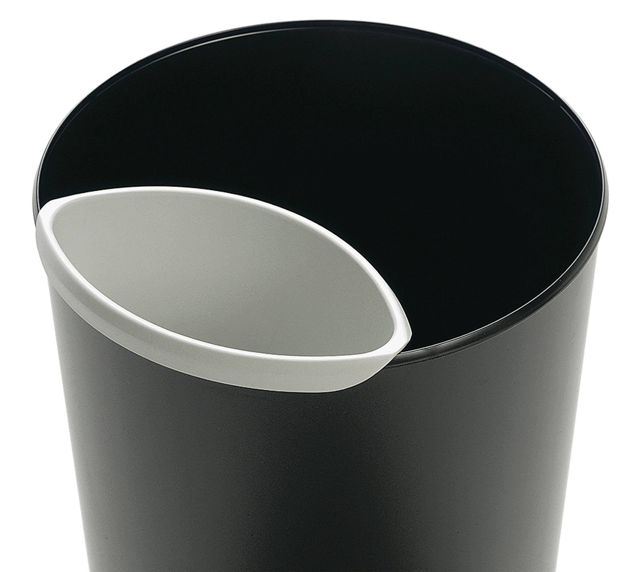 HAN 1816-11 Abfalleinsatz 2 l (B x H x T) 200 x 115 x 150 mm Kunststoff Lichtgrau 1 St.