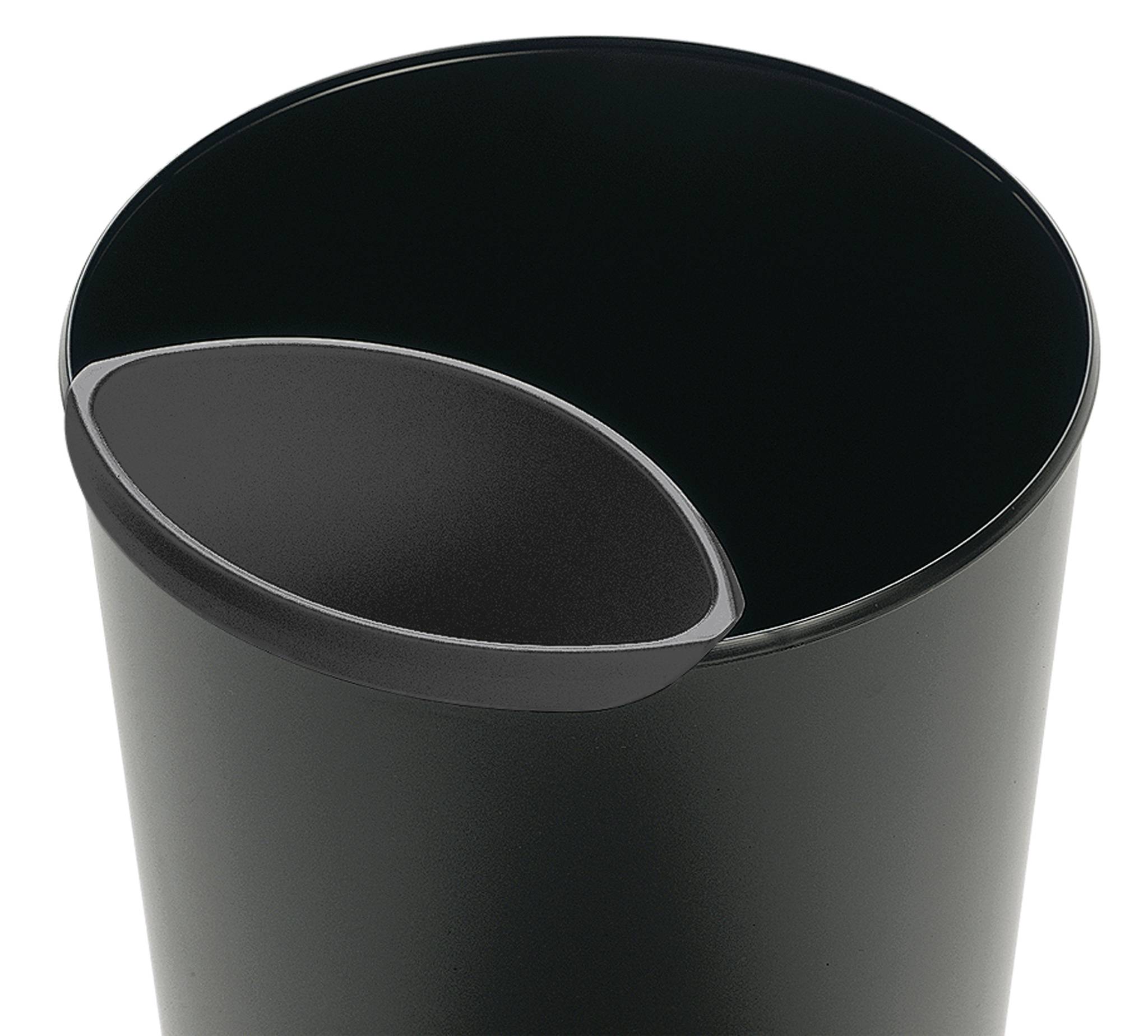 HAN 1816-13 Abfalleinsatz 2 l (B x H x T) 200 x 115 x 150 mm Kunststoff Schwarz 1 St.