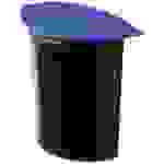 Dispositif pour déchets HAN MOON 1839-14 6 l (l x H x P) 250 x 315 x 144 mm polypropylène noir, bleu 1 pc(s)