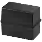 HAN 976-K-13 Karteibox Schwarz max. Anzahl der Karten: 400 Karten DIN A6 quer Deckel als zusätzlicher Trog nutzbar, inkl. 100 HAN 976-K-13 Karteibox Schwarz max. Anzahl der Karten: 400 Karten DIN A6 quer Deckel als zusätzlicher Trog nutzbar, inkl. 100