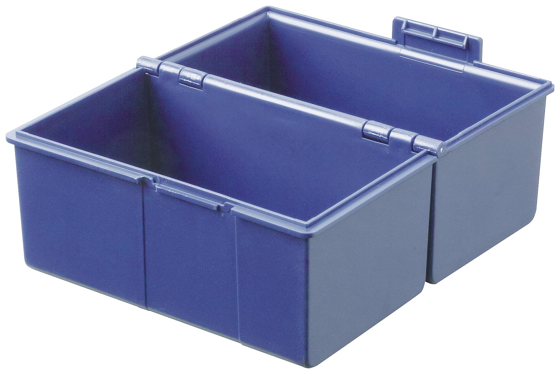 HAN 977-K-14 Karteibox Blau max. Anzahl der Karten: 300 Karten DIN A7 quer Deckel als zusätzlicher Trog nutzbar, inkl. 100 linierten Karten
