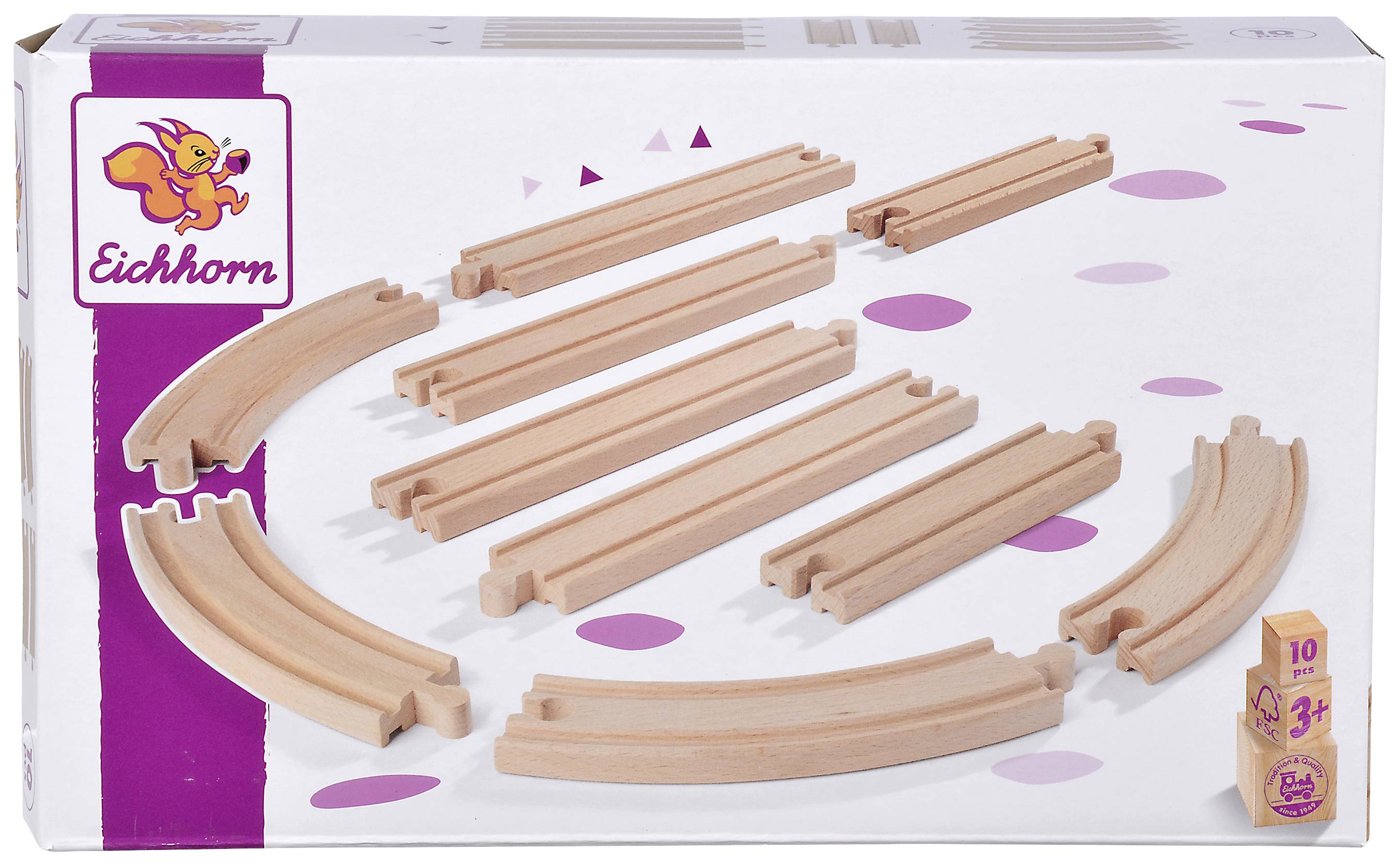 Eichhorn Bahn, Schienenset 10-tlg. 100006403