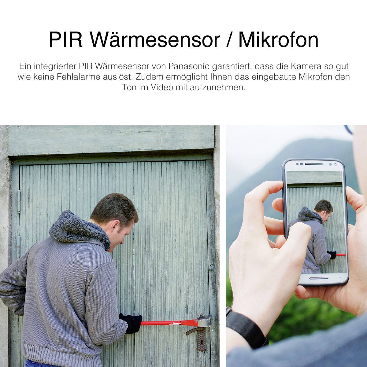 INSTAR IN-9408 2K+ LAN/WLAN schw. 101664 WLAN IP Überwachungskamera 2560 x 1440 Pixel