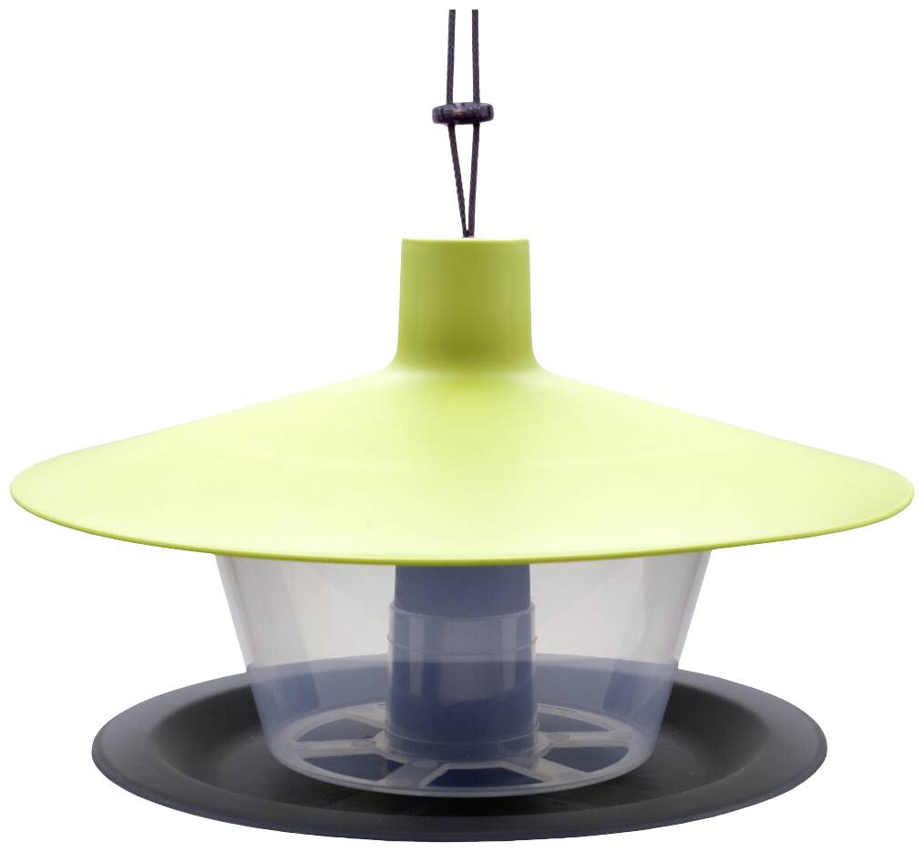 Plastia 1606970130 Vogelfutterhaus Finch grün 1St.