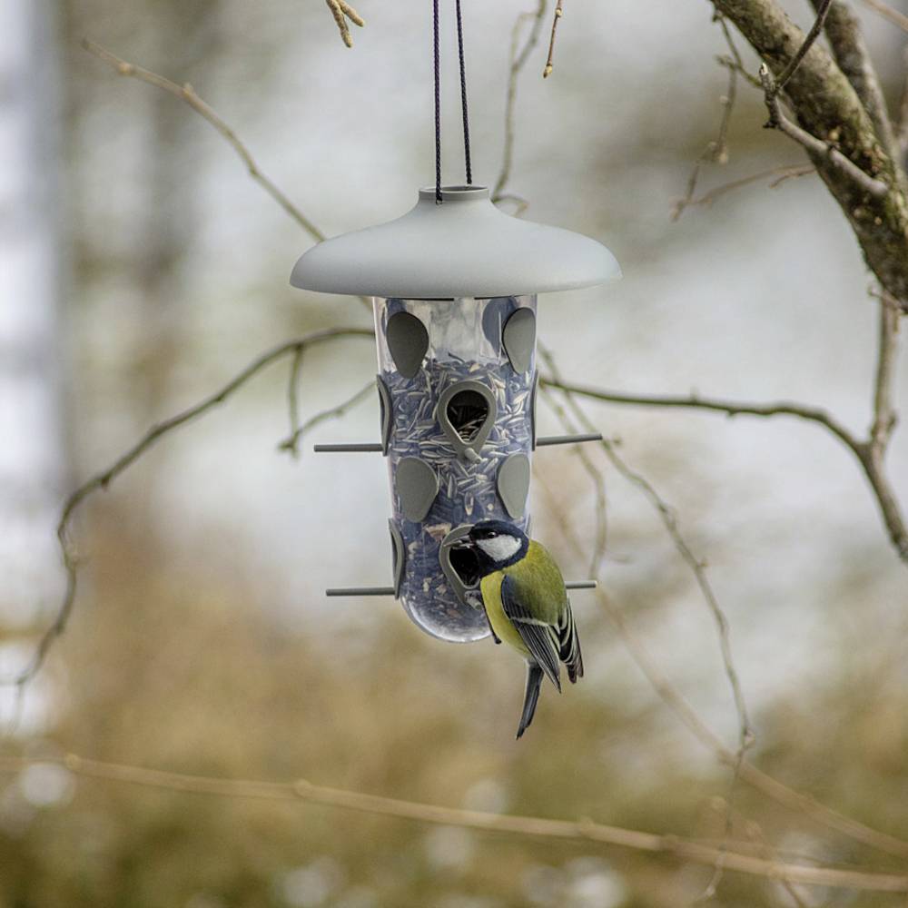 Plastia 1606970415 Futtersäule Robin 3 in 1 anthrazit 1St.