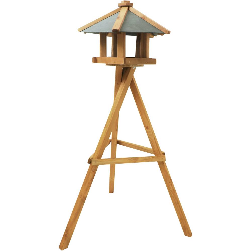 Siena Garden 267573 Vogelfutterhaus Pepe mit Ständer 1St.