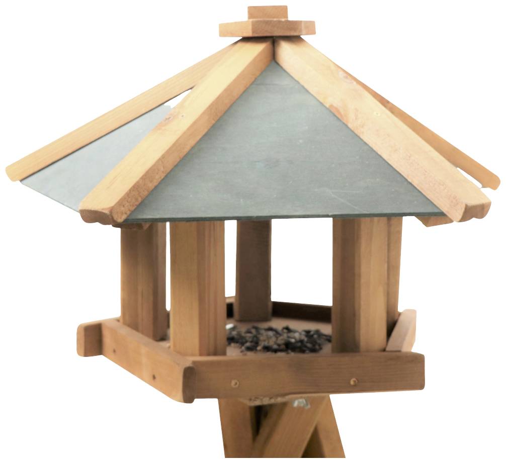 Siena Garden 267573 Vogelfutterhaus Pepe mit Ständer 1St.