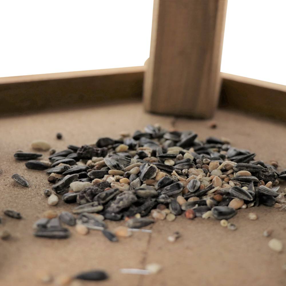 Siena Garden 267573 Vogelfutterhaus Pepe mit Ständer 1St.