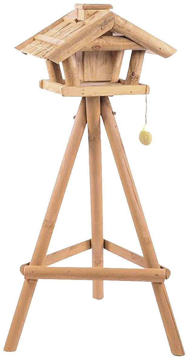 Siena Garden 796953 Vogelfutterhaus Bea mit Silo und Ständer 1St.