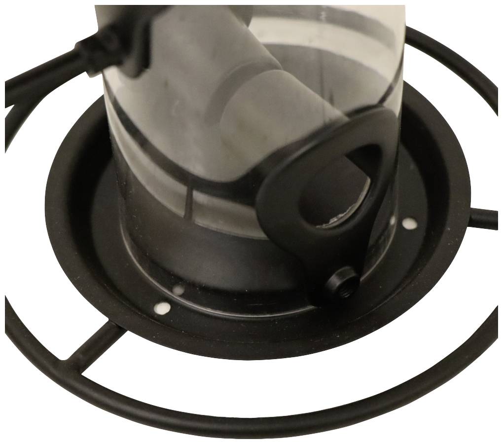 Siena Garden P08347 Futtersäule Matt Black für Mischfutter 1St.