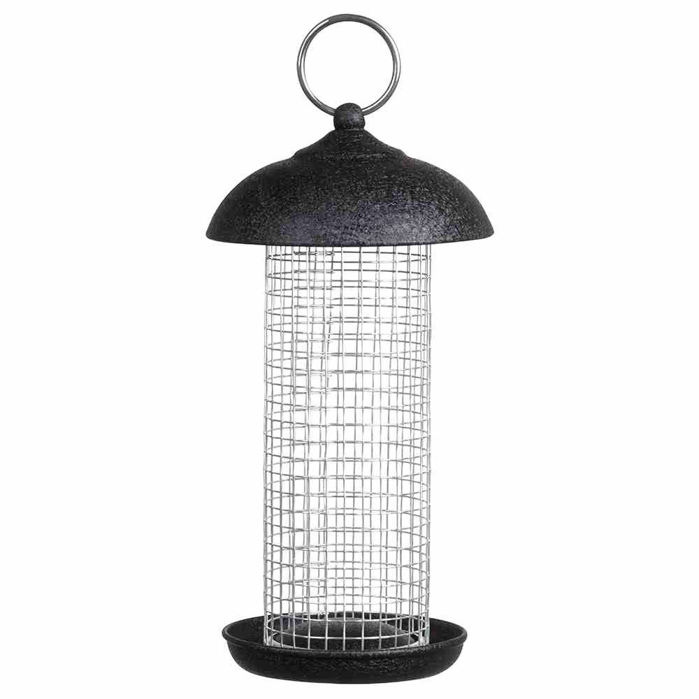Siena Garden D37190 Vogelfuttersäule Steel für Nüsse 1St.