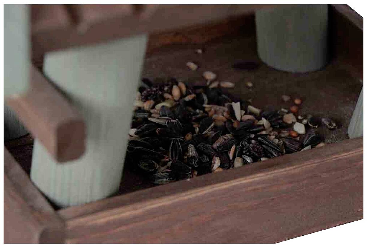 Siena Garden 32378-367 Vogelfutterhaus Nizza 1St.