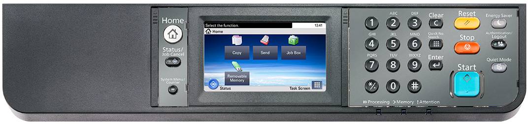 Kyocera ECOSYS M5526cdw/A Farblaser Multifunktionsdrucker A4 Drucker, Scanner, Kopierer LAN, WLAN, Duplex, Duplex-ADF
