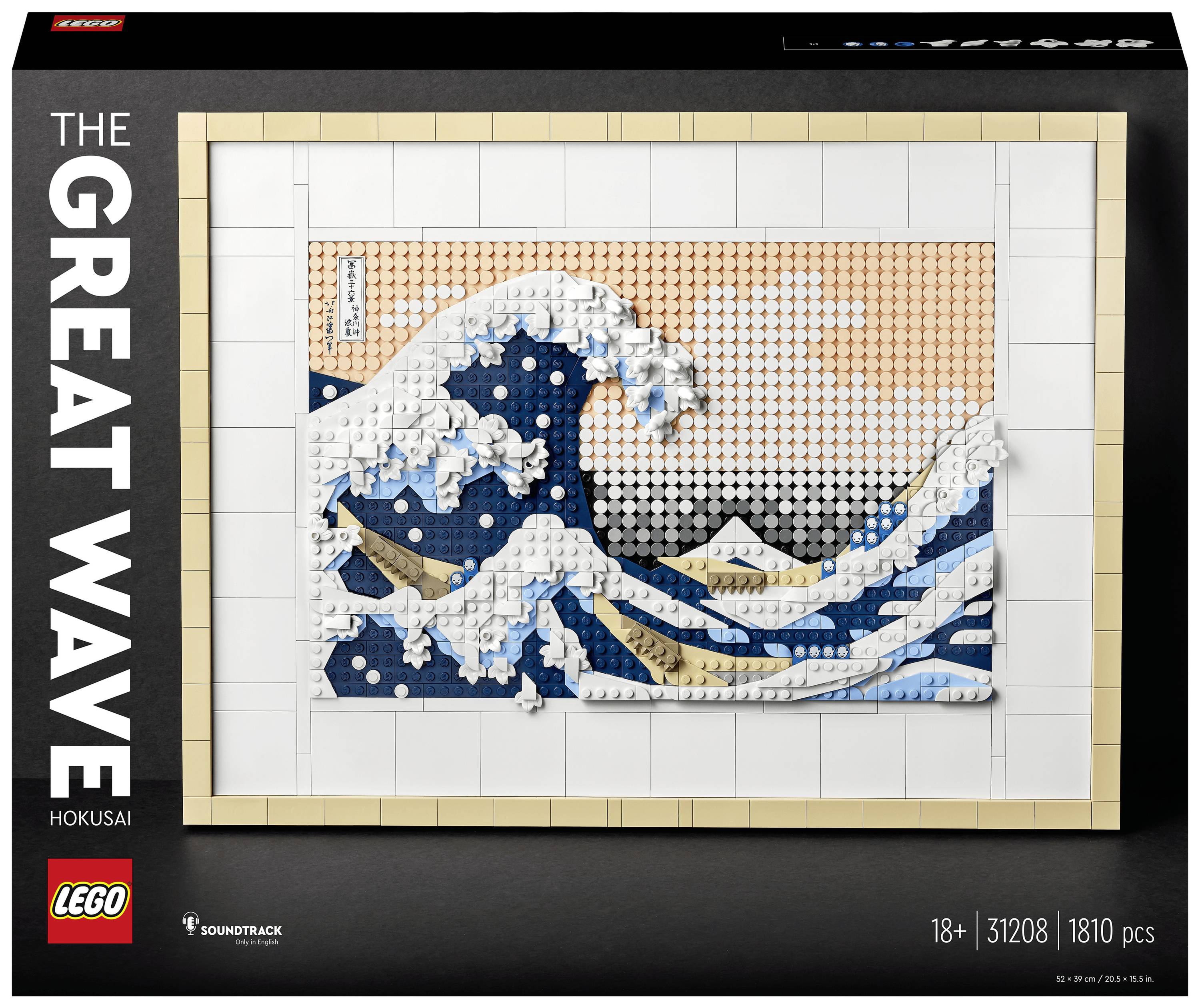 31208 LEGO® ART Hokusai – Große Welle