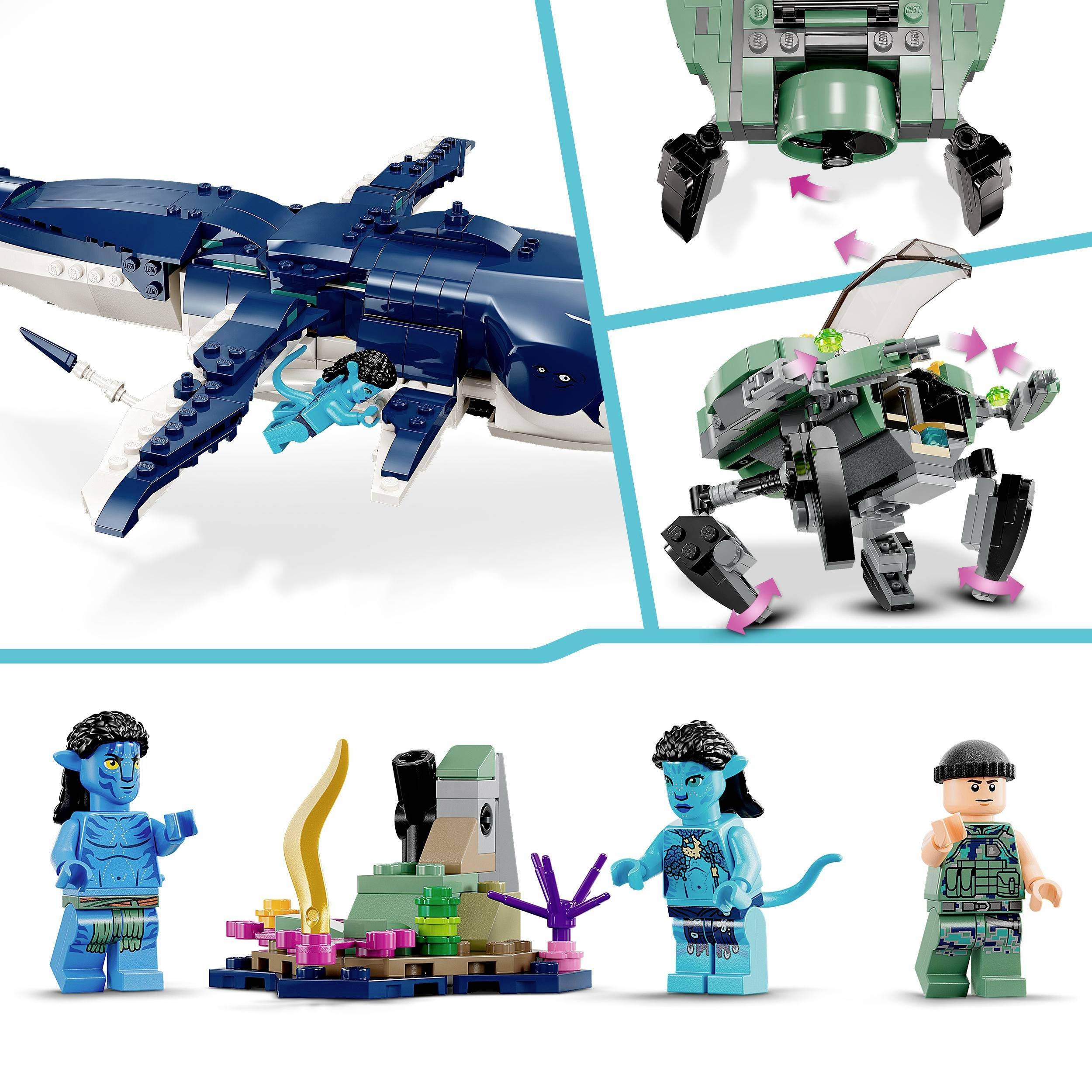 75579 LEGO® Avatar Payakan der Tulkun und Krabbenanzug