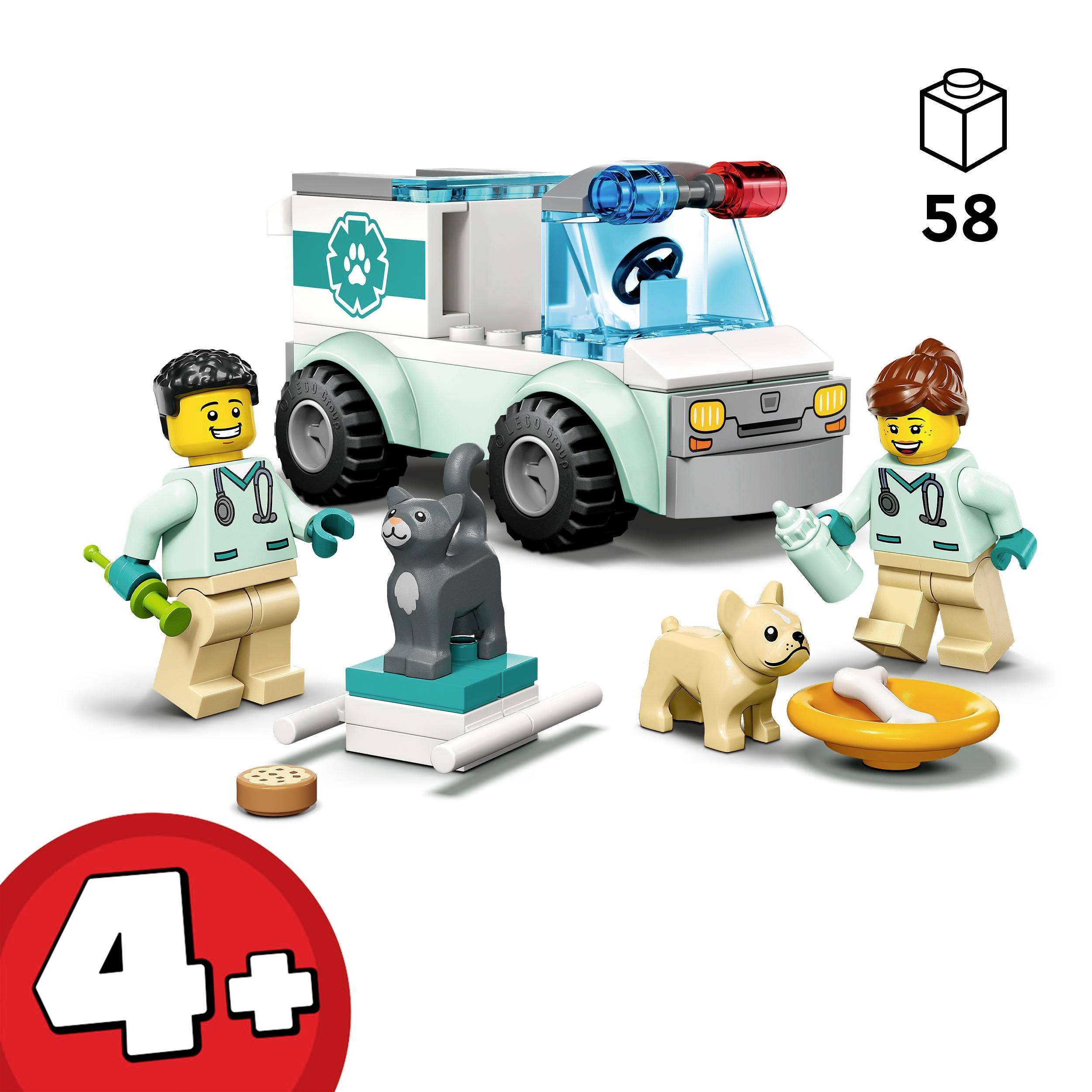 60382 LEGO® CITY Tierrettungswagen