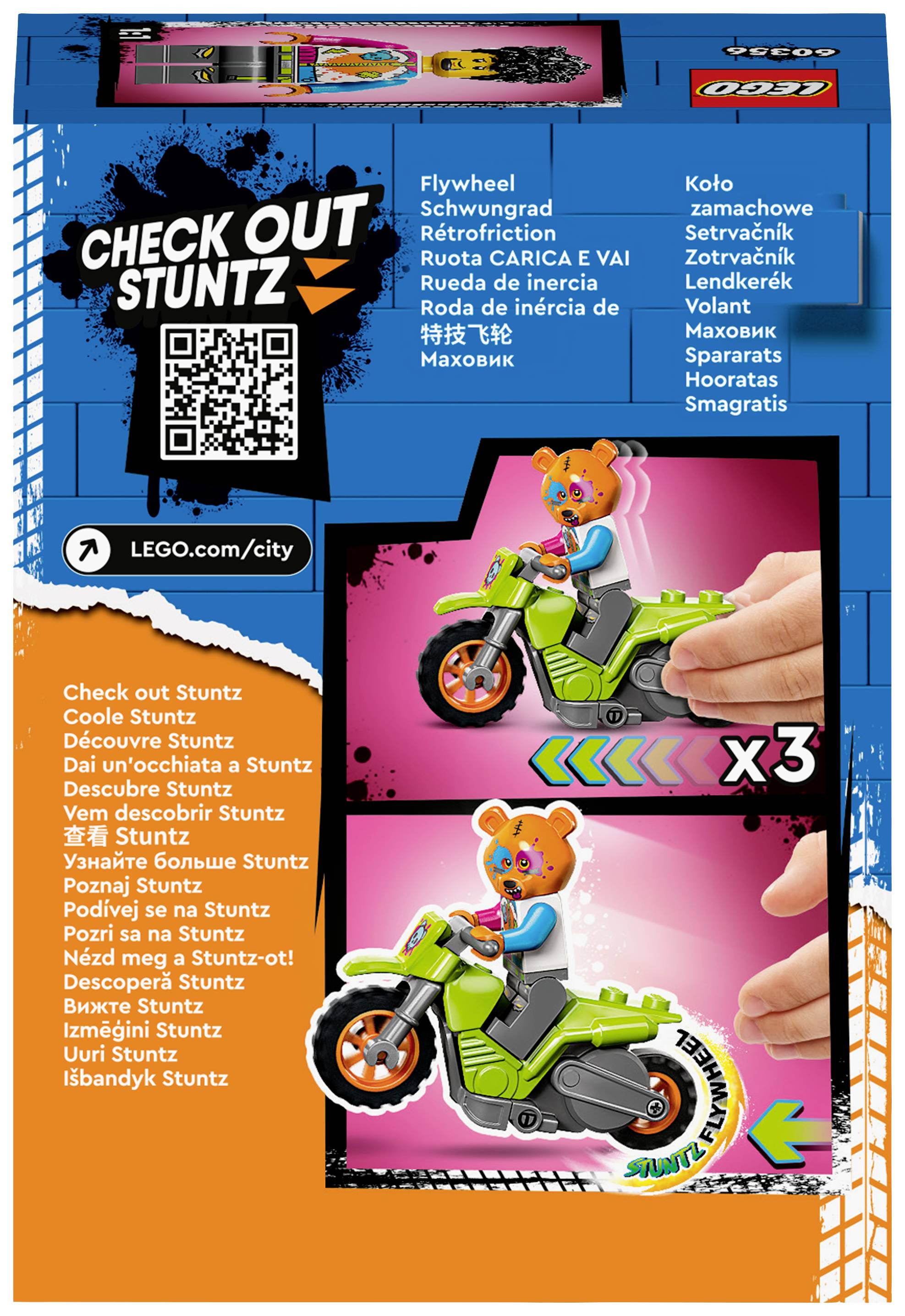 60356 LEGO® CITY Bären-Stuntbike