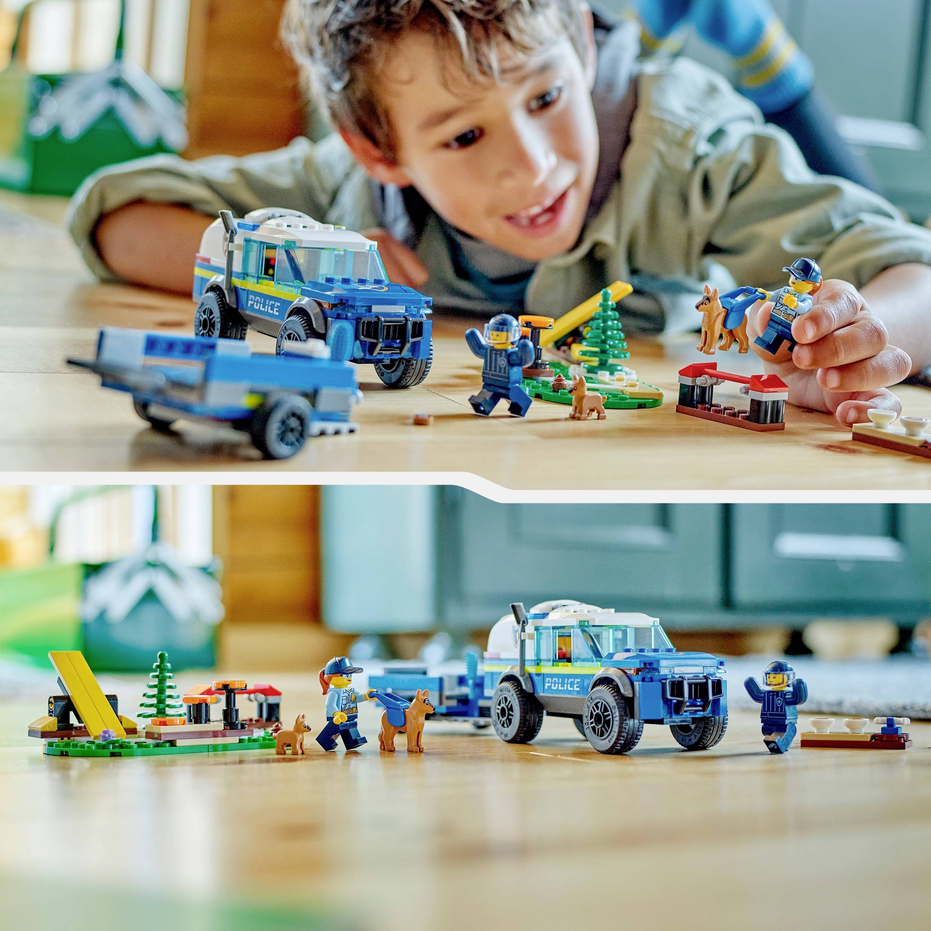 60369 LEGO® CITY Mobiles Polizeihunde-Training