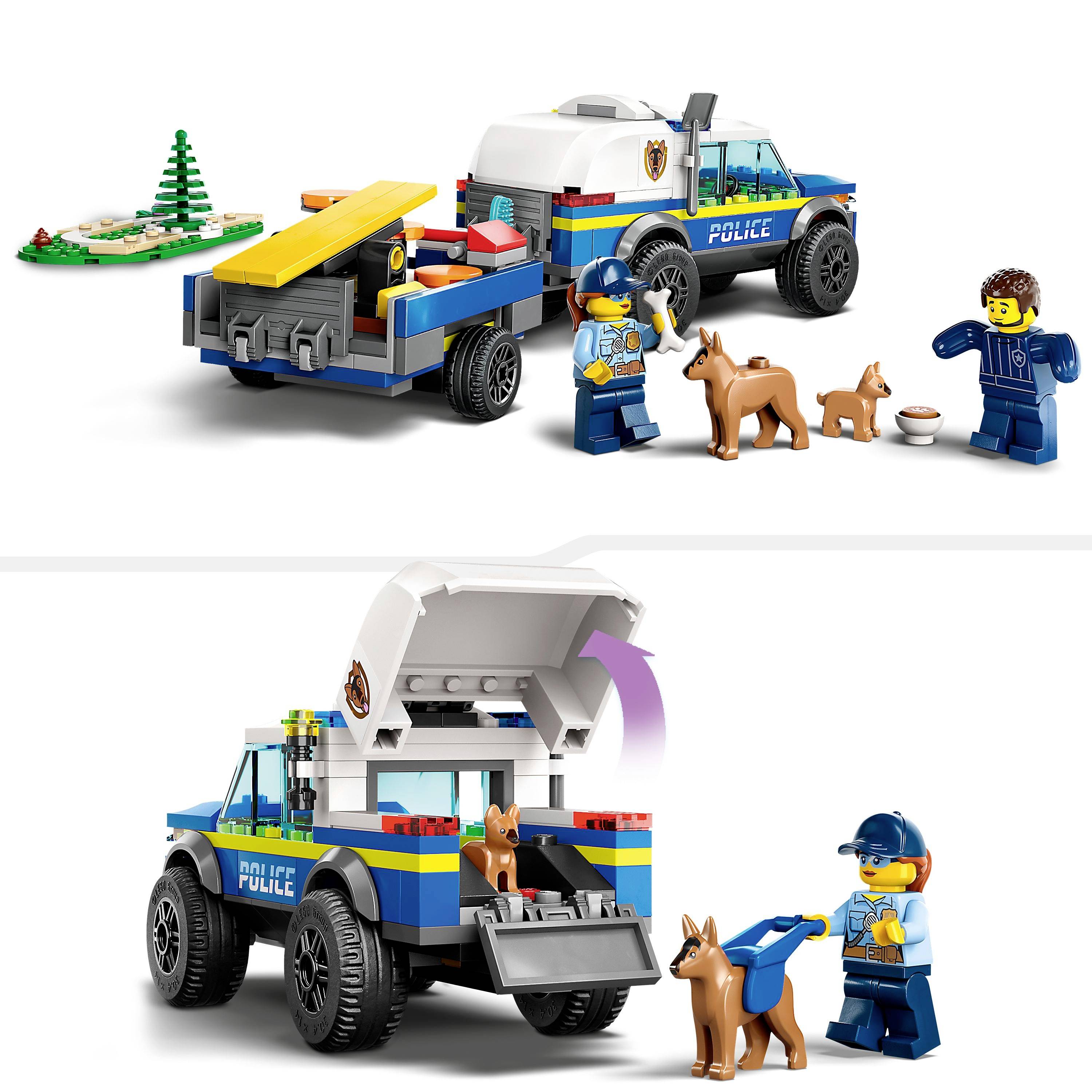 60369 LEGO® CITY Mobiles Polizeihunde-Training