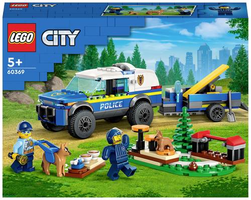 60369 LEGO CITY Mobiles Polizeihunde-Training