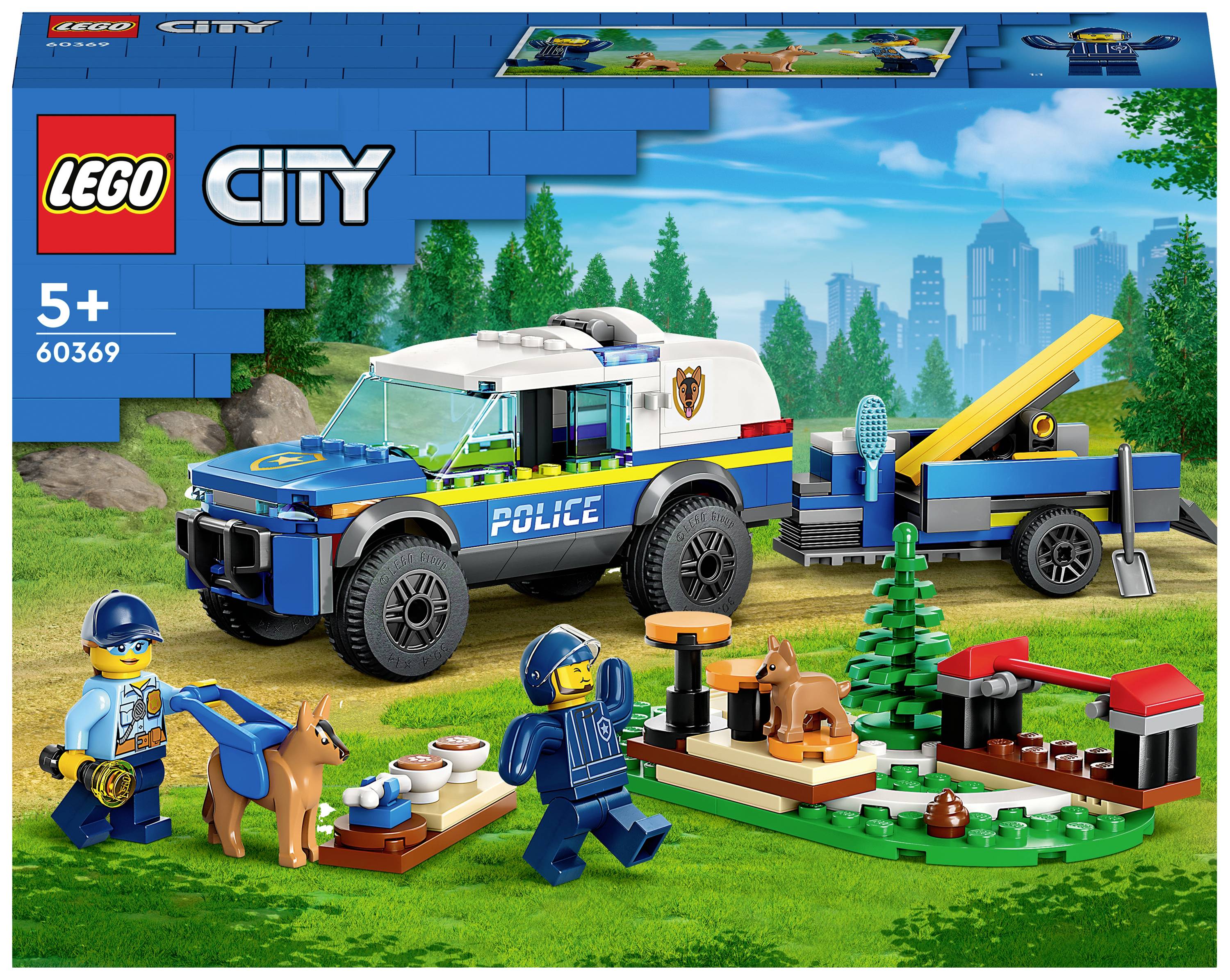 60369 LEGO® CITY Mobiles Polizeihunde-Training