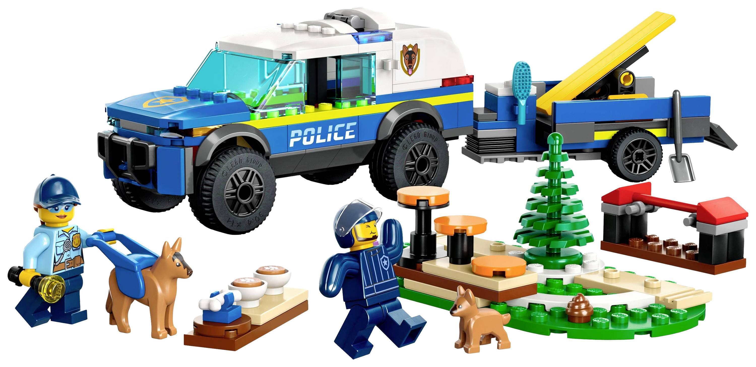 60369 LEGO® CITY Mobiles Polizeihunde-Training