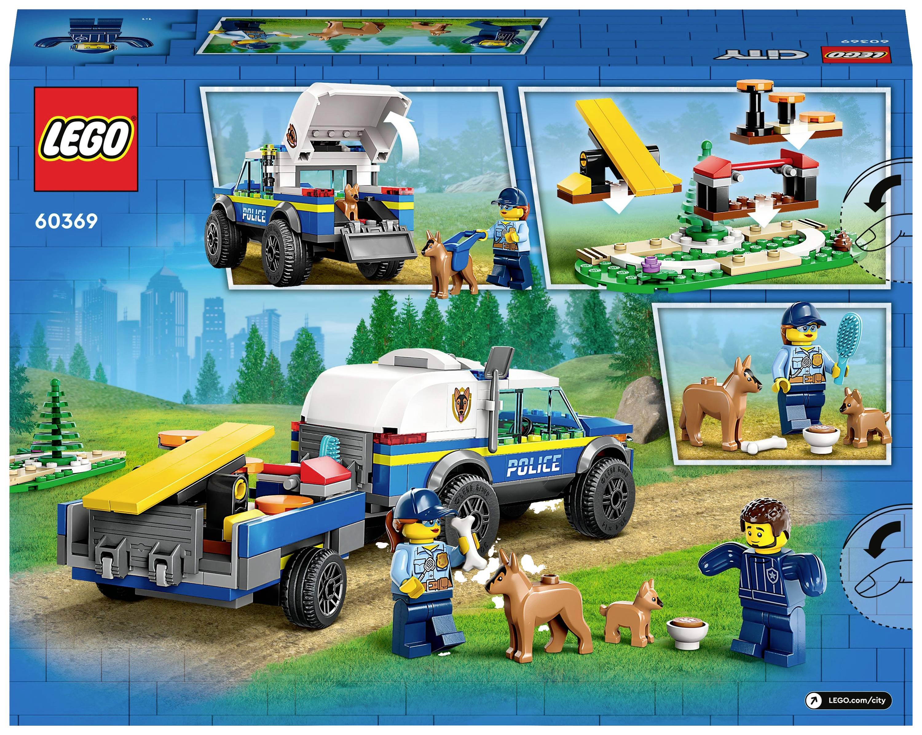 60369 LEGO® CITY Mobiles Polizeihunde-Training