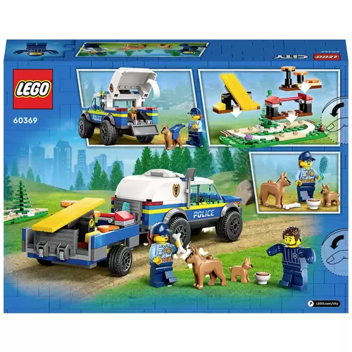 60369 LEGO® CITY Mobiles Polizeihunde-Training 60369 LEGO® CITY Mobiles Polizeihunde-Training