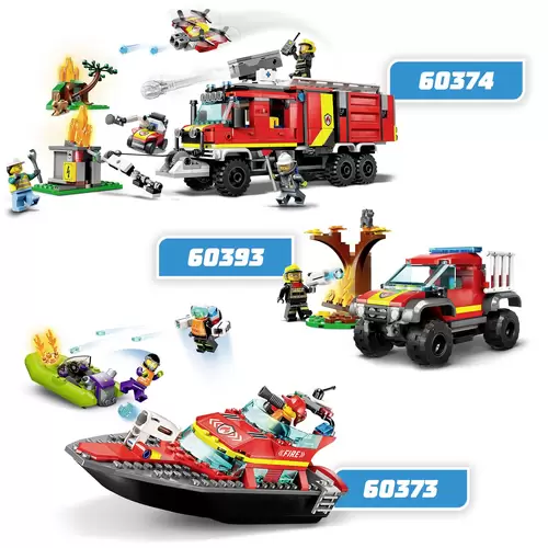 60374 LEGO® CITY Einsatzleitwagen der Feuerwehr 60374 LEGO® CITY Einsatzleitwagen der Feuerwehr