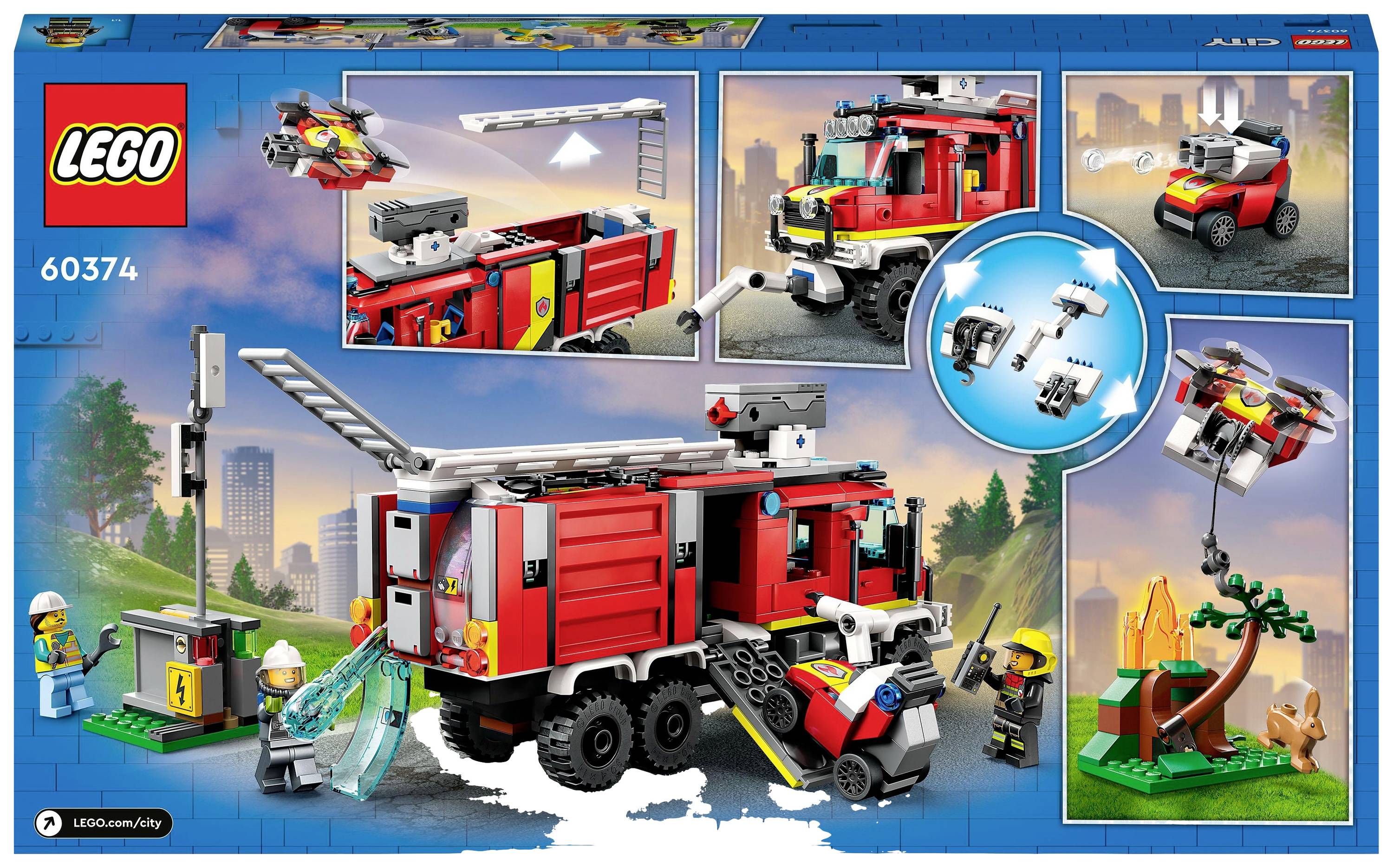60374 LEGO® CITY Einsatzleitwagen der Feuerwehr