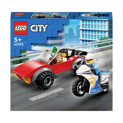 60392 LEGO CITY Verfolgungsjagd mit dem Polizeimotorrad