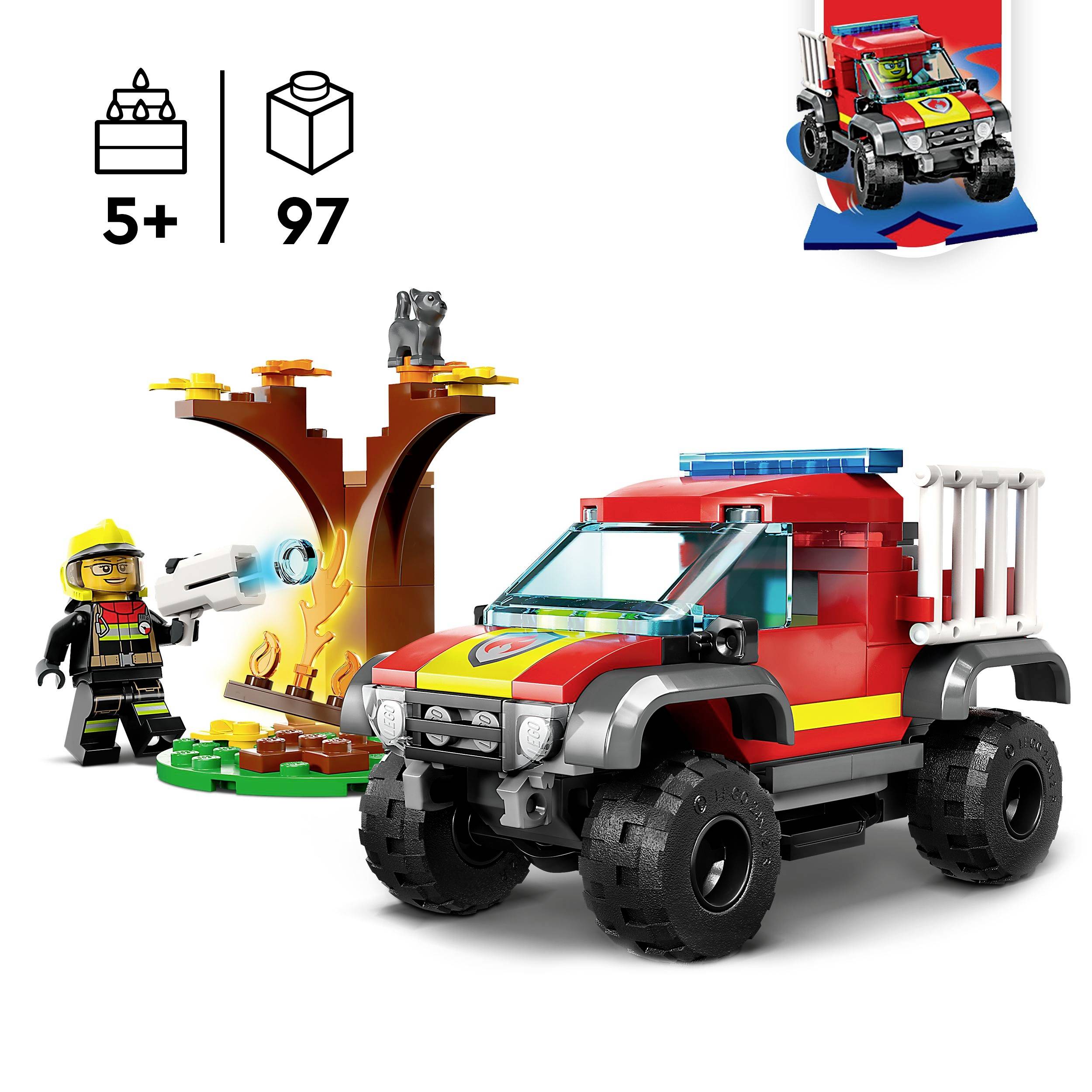 60393 LEGO® CITY Feuerwehr-Pickup