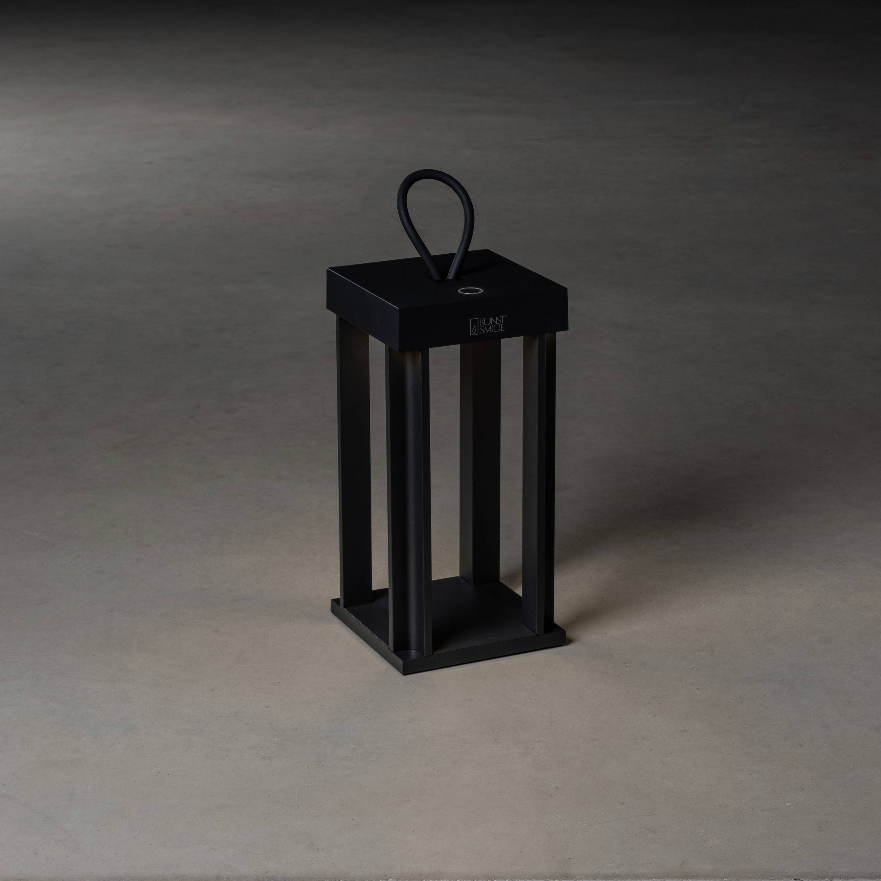 Konstsmide Cannes schwarz 7819-750 LED-Laterne LED 2.2W Schwarz