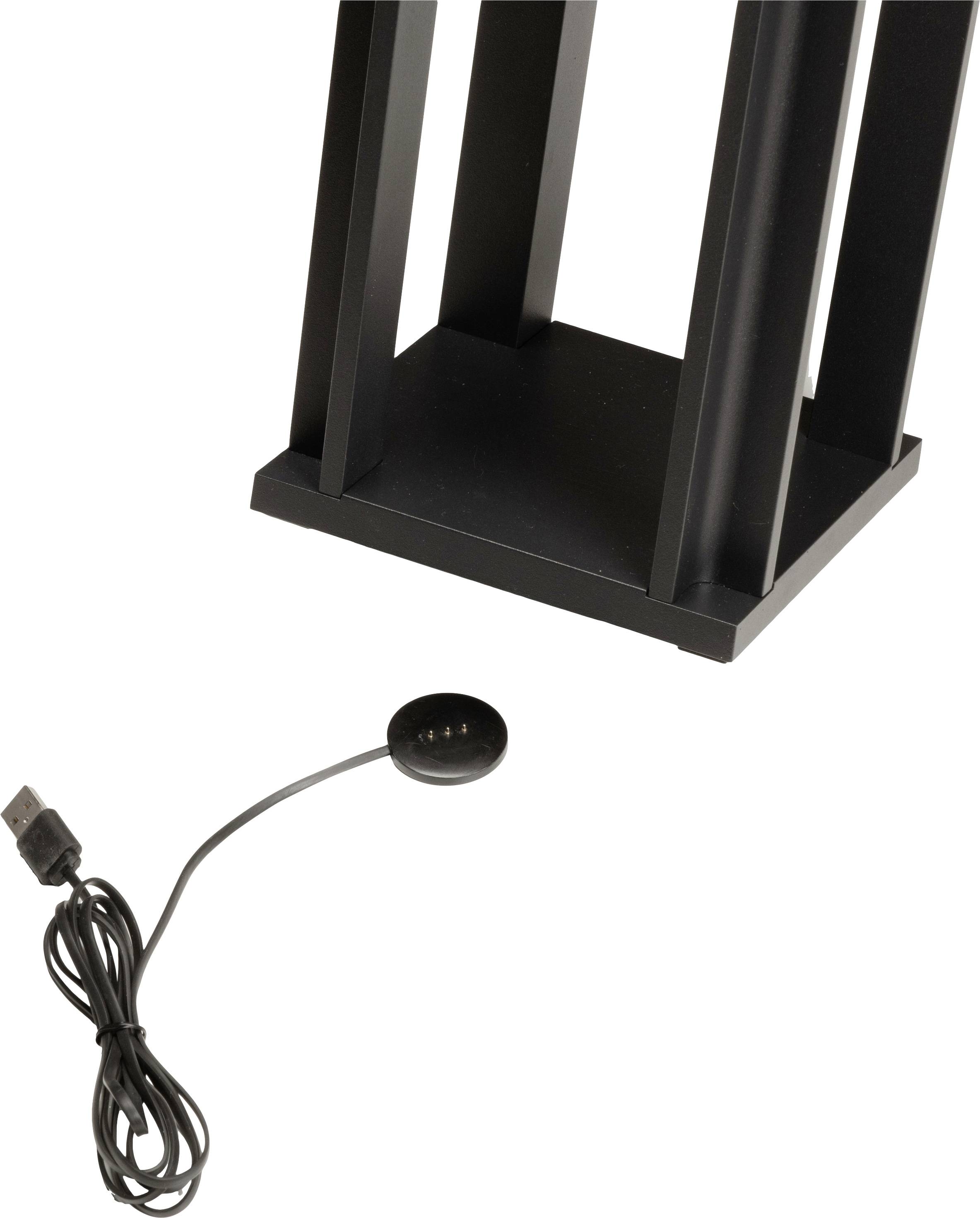 Konstsmide Cannes schwarz 7819-750 LED-Laterne LED 2.2W Schwarz