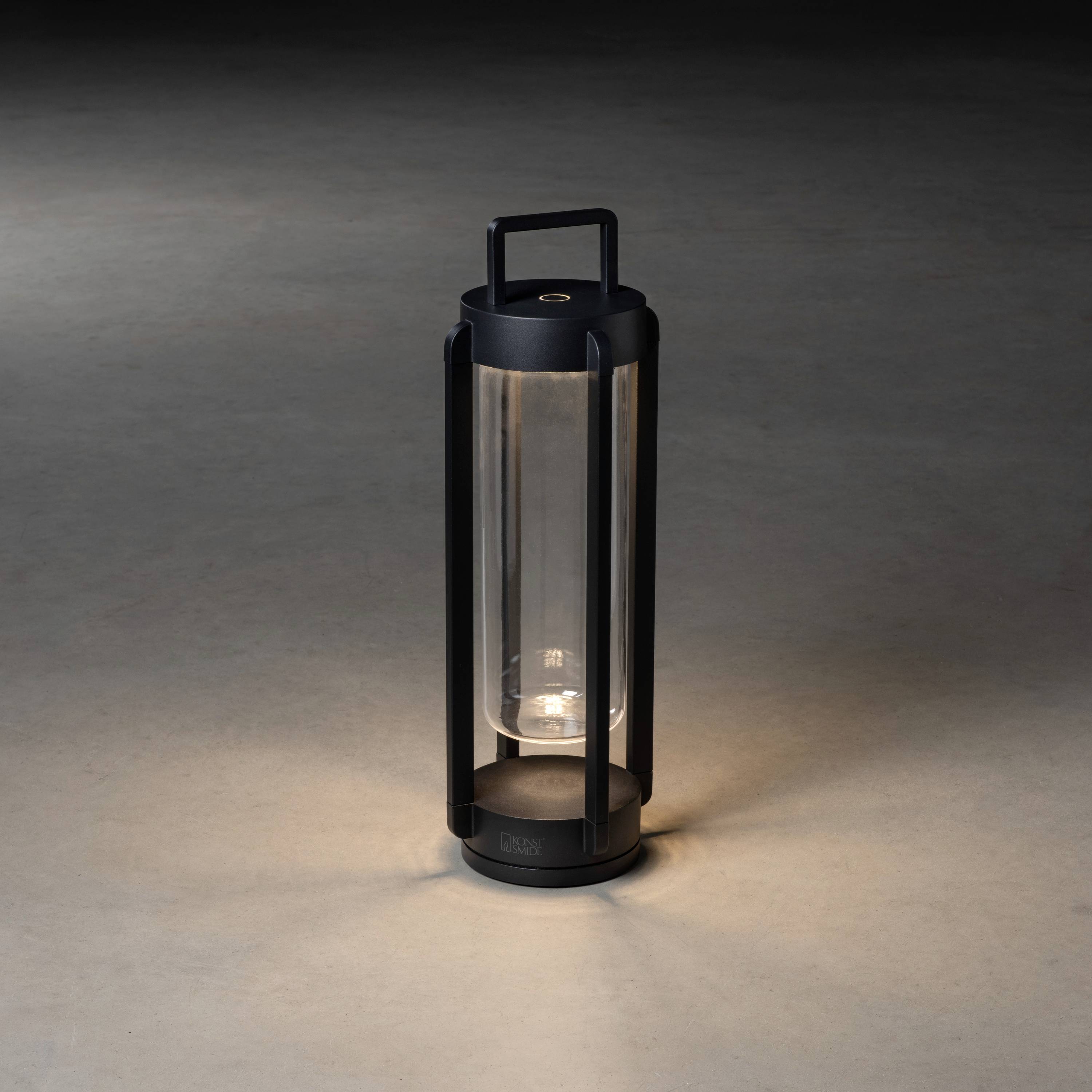 Konstsmide Otranto schwarz 7823-750 LED-Laterne LED Schwarz
