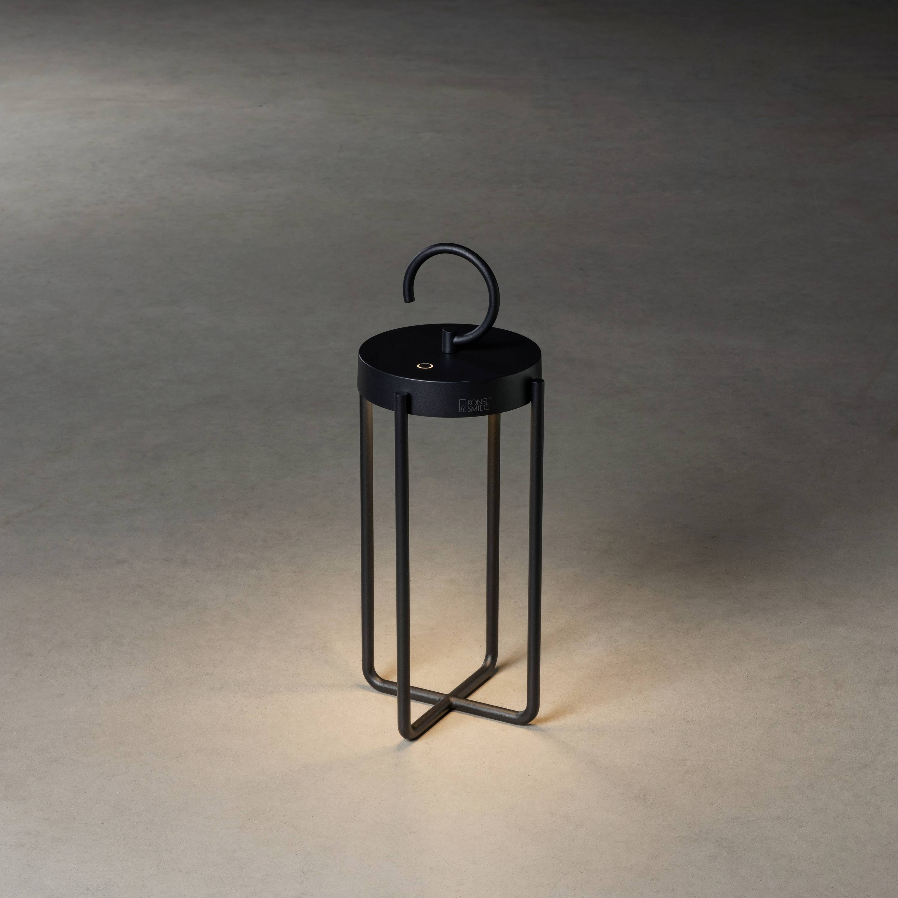 Konstsmide Manorola schwarz 7820-750 LED-Laterne LED 2.2W Schwarz