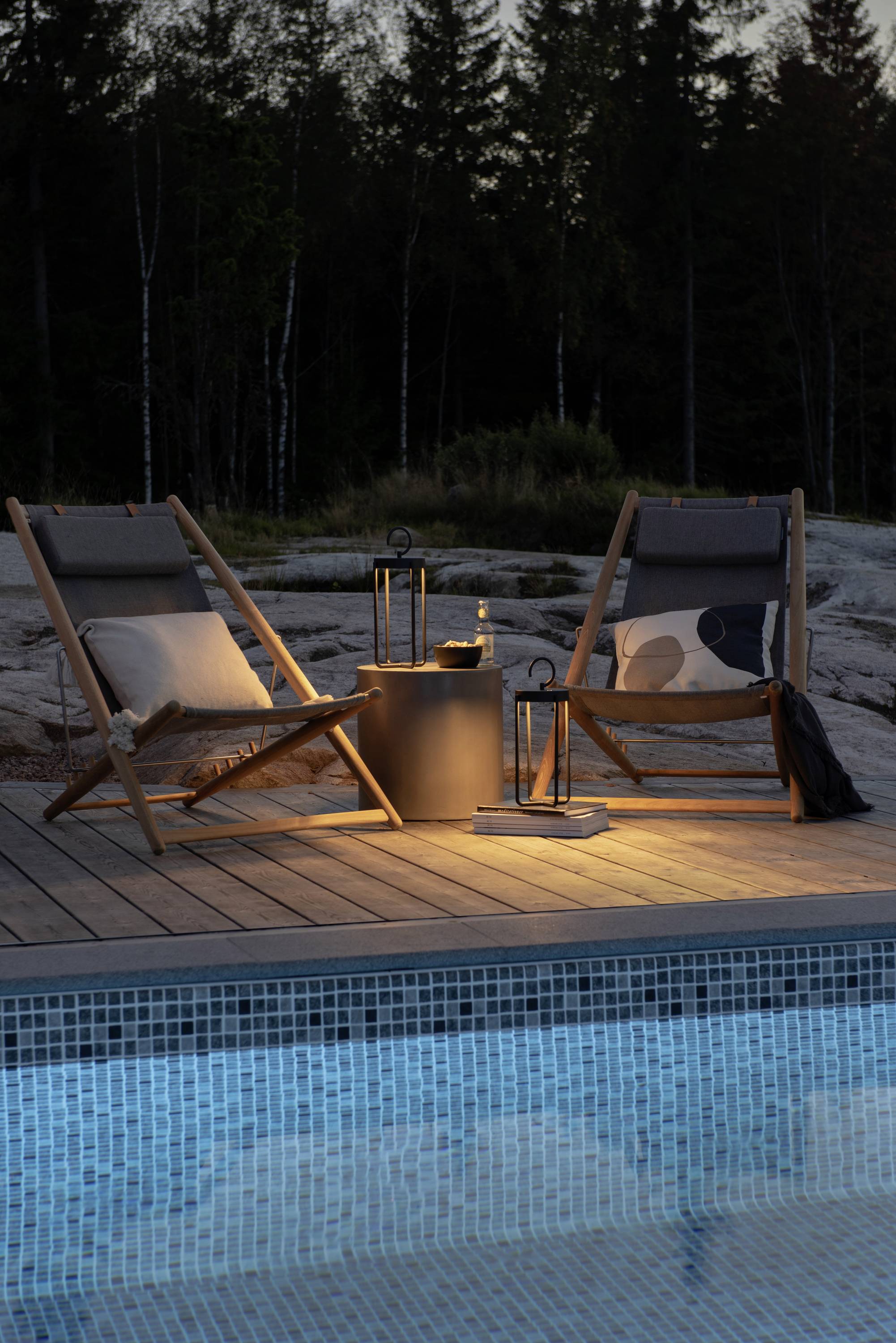 Konstsmide Manorola schwarz 7820-750 LED-Laterne LED 2.2W Schwarz