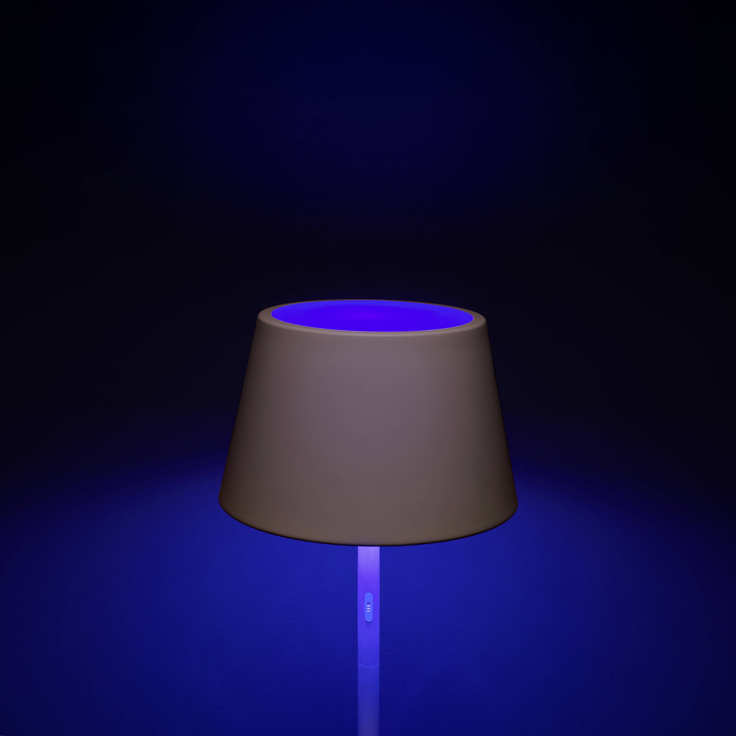 Konstsmide 7824-250 Pomezia weiss LED-Außenstandleuchte LED 15W Weiß